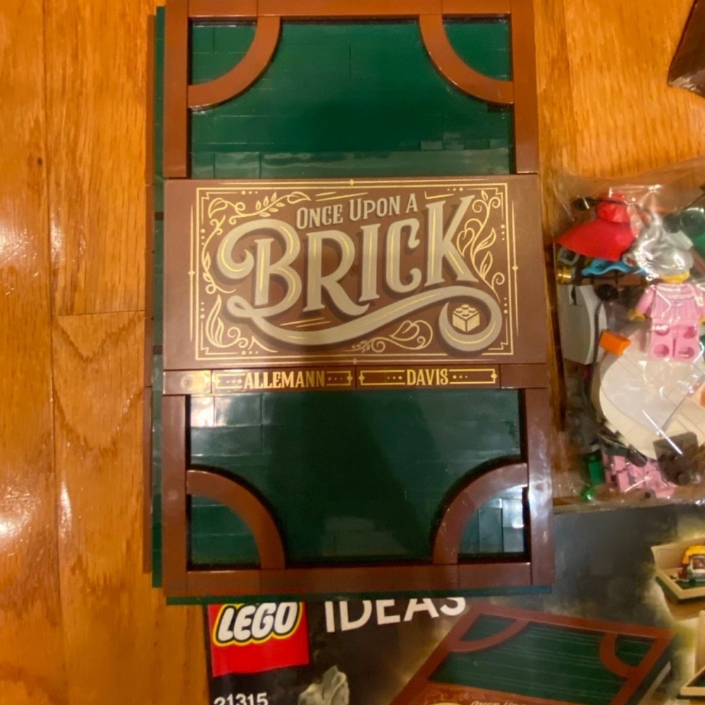 Lego ideas book pop up once upon a brick